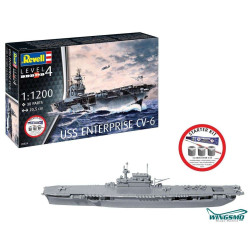 STARTER KIT USS ENTREPRISE CV-6 1/1200 REVELL