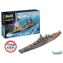 STARTER KIT USS NEW JERSEY 1/1200 REVELL