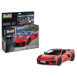 MODEL SET CORVETTE C8 COUPE 1/25 REVELL
