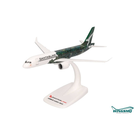 AIRBUS A220-300 QUANTASLINK SNAP FIT  1/200 HERPA