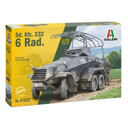 SD.KFZ.232 6 RAD 1/72 ITALERI