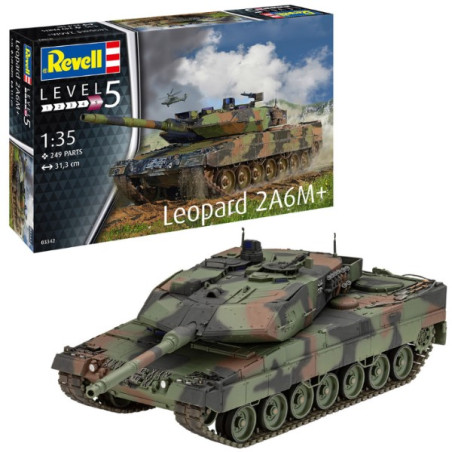 LEOPARD 2 A6M+ 1/35 REVELL