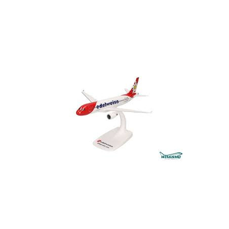 AIRBUS A320 EDELWEISS AIR SNAP FIT  1/200 HERPA