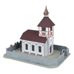 1/87 FALLER EGLISE DU VILLAGE + CIMETIERE