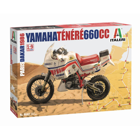 YAMAHA TENERE 660CC 1 1/9 ITALERI