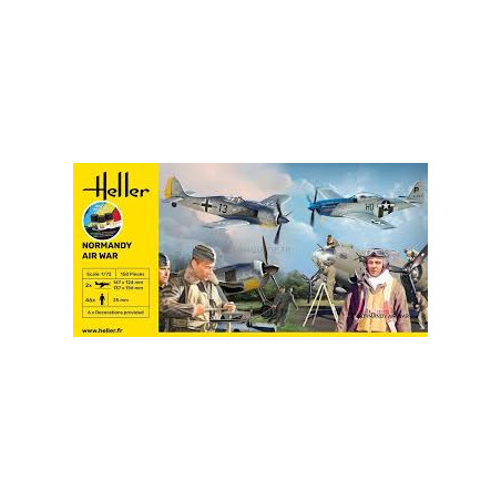 MODEL SET NORMANDY AIR WAR 1/72 HELLER