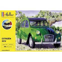 STARTER KIT CITROEN 2CV 1/24 HELLER