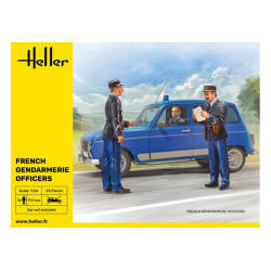 OFFICIER GENDARMERIE FRANCAISE 1/24 HELLER