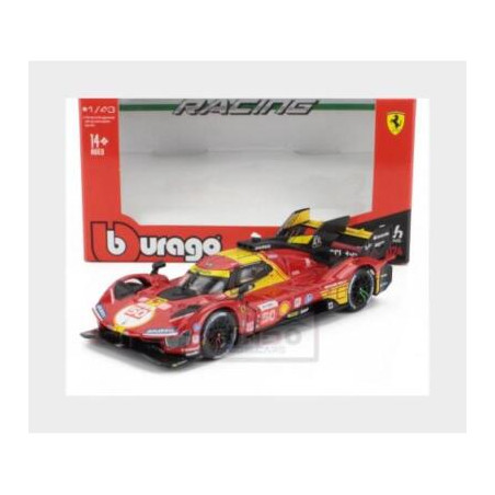 FERRARI 499P 3.0L TURBO V6 N°50 24H DU MANS 2024 1ER 1/43 BURAGO