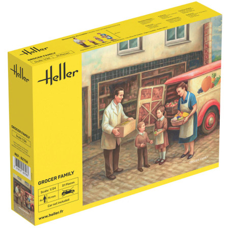 GROCER FAMILY 1/24 HELLER
