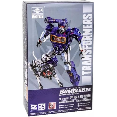 TRANSFORMERS SOUNDWAVE & RAVAGE TRUMPETER