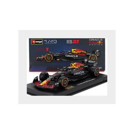 RED BULL F1 RB21 TEAM ORACLE RED BULL RACING N°1 MAX VERSTAPPEN 2025 1/43 BURAGO