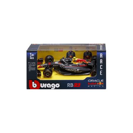 RED BULL F1 RB21 TEAM ORACLE RED BULL RACING N°22 MAX VERSTAPPEN 2025 1/43 BURAGO 0