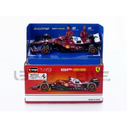 FERRARI F1 SF-25 TEAM SCUDERIA FERRARI HP N°16 CHARLES LECLERC 2025 1/43 BURAGO