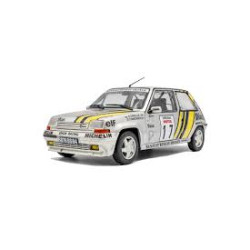 RENAULT 5 GT TURBO MK2 N°17 TOUR DE CORSE 1989 1/18 SOLIDO