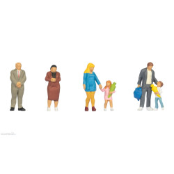 1/87 NOCH PERSONNAGE LE PREMIER JOUR D'ECOLE