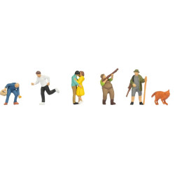 1/87 NOCH PERSONNAGE DANS LA FORET