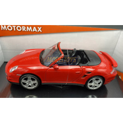 PORSCHE 911 TURBO CABRIOLET 1/24 MOTORMAX
