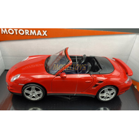 PORSCHE 911 TURBO CABRIOLET 1/24 MOTORMAX