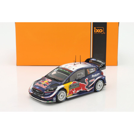FORD FIESTA WRC N°1 VAINQUEUR RALLYE MONTE CARLO 2018 1/24 IXO