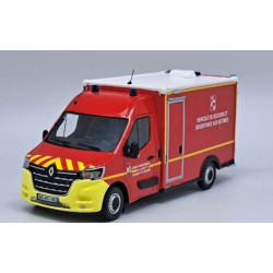 RENAULT MASTER 2019 WAS VSAV SDIS 47 LOT-ET-GARONNE 1/43 ALERTE