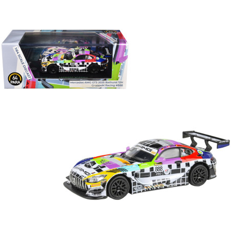 MERCEDES AMG GT3 N°888 12H BATHRUST 2025 1/64 PARA64