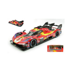 FERRARI 499P 3.0L TURBO V6 N°51 24H DU MANS 2025 3EME 1/18 BURAGO