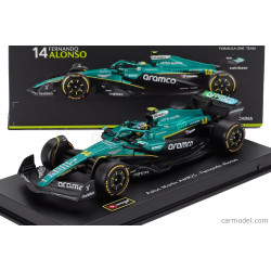 ASTON MARTIN F1 AMR25 TEAM ARAMCO COGNIZANT N°14 FERNANDO ALONSO 2025 1/43 BURAGO