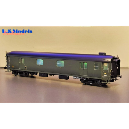 1/87 LS MODELS FOURGON ECLAIRE NORD SNCF