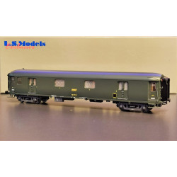 1/87 LS MODELS FOURGON ECLAIRE NORD SNCF