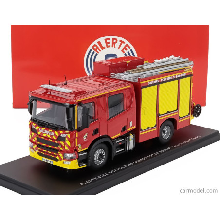 SCANIA P280 GIMAEX FPTSRT SDIS 68 BAS-RHIN 1/43 ALERTE