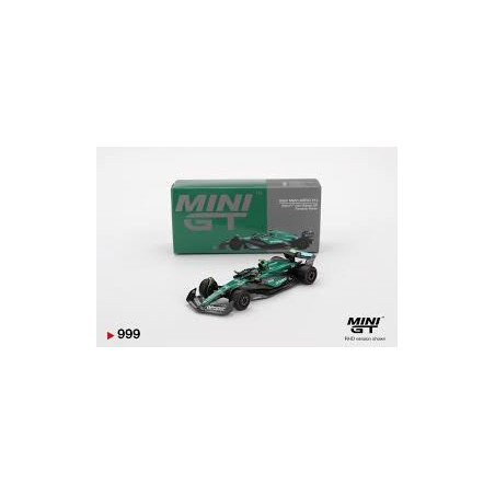 ASTON MARTIN F1 AMR24 TEAM ARAMCO COGNIZANT N°14 FERNANDO ALONSO 2024 1/64 MINI GT