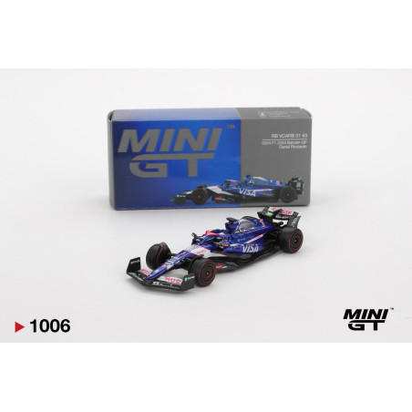 RB VCARB 01 F1 N°3 DANIEL RICCIARDO 2024 1/64 MINI GT