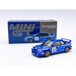 SUBARU IMPREZA WRC N°23 RALLYE ACROPOLIS 2000 4EME 1/64 MINI GT