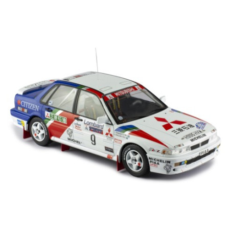 MITSUBISHI GALANT VR-4 V N°9 RALLYE RAC 1990 1/18 IXO