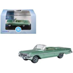 1/87 OXFORD CHEVROLET IMPALA CONVERTIBLE TUXEDO 1961