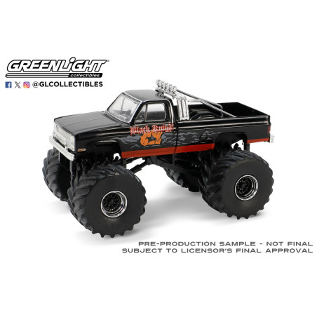 CHEVROLET SILVERADO 1987 1/64 GREENLIGHT
