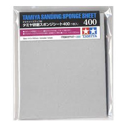 EPONGE ABRASIVE 400 TAMIYA