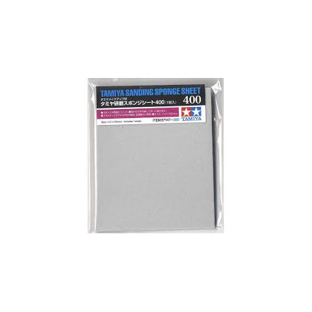 EPONGE ABRASIVE 400 TAMIYA