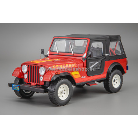 JEEP CJ-7 RENEGADE 1980 1/24 WHITEBOX