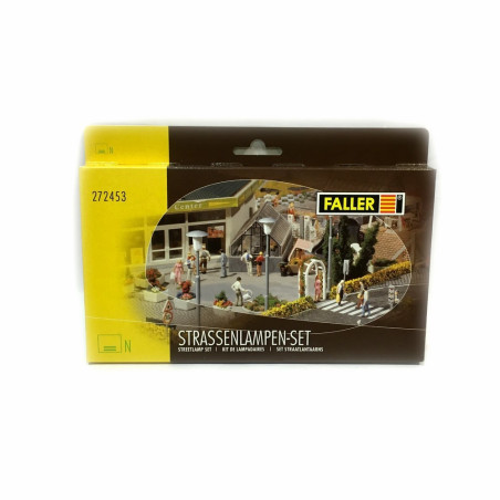 1/160 FALLER KIT DE 56 LAMPADAIRES NON FONCTIONNELS 1