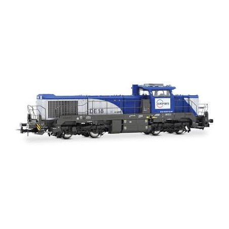 1/87 JOUEF LOCOMOTIVE DIESEL VOSSLOH DE18 EUROPORTE DIGITAL SOUND