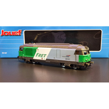 1/87 JOUEF LOCOMOTIVE DIESEL BB 467471 LIVREE FRET SNCF ANALOGIQUE