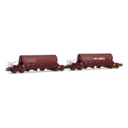 1/87 JOUEF COFFRET 2 WAGONS TREMIES ERMEWA SNCF