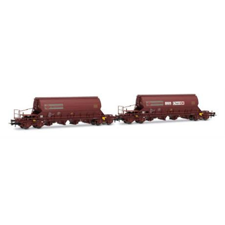 1/87 JOUEF COFFRET 2 WAGONS TREMIES ERMEWA SNCF