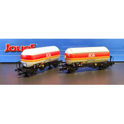 1/87 JOUEF COFFRET 2 WAGONS GAZIER AGA PROGAS SNCF