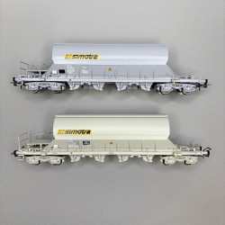 1/87 JOUEF COFFRET 2 WAGONS TREMIES SIMOTRA VTG SNCF