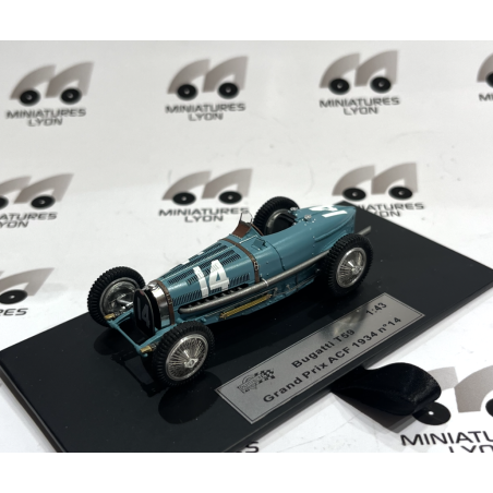 BUGATTI TYPE 59 N°14 GRAND PRIX DE L'A.C.F 1934 1/43 PANTHEON
