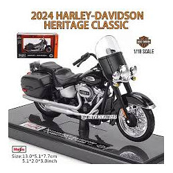HARLEY DAVIDSON HERITAGE CLASSIC 2024 1/18 MAISTO