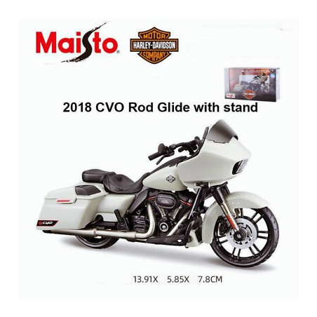 HARLEY DAVIDSON CVO ROAD GLIDE 2018 1/18 MAISTO